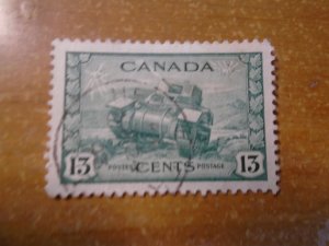 Canada  #  258  VF  used