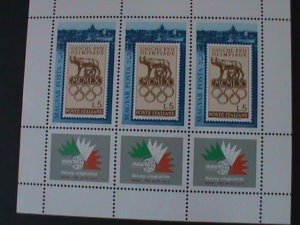 ITALI-1985-WORLD STAMPS SHOW-ITALIA'85  -MNH S/S-VF WE SHIP TO WORLDWIDE