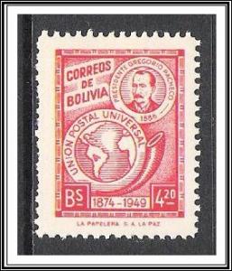 Bolivia #332 President Pacheco MNH