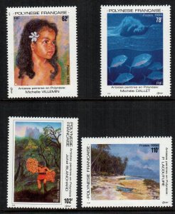 French Polynesia  649 - 652   MNH $ 9.00