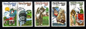 NEW ZEALAND SG1256/60 1982 COMMEMORATIONS USED