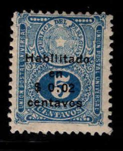 Paraguay Scott 265 surchared stamp MH*