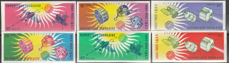 Togo #500-05 MNH F-VF Imperf  V $9.50 (62)