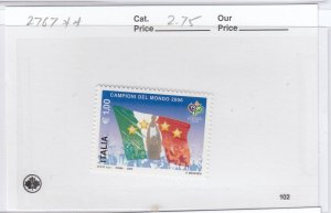 Italy 2767 World Cup Champions mnh