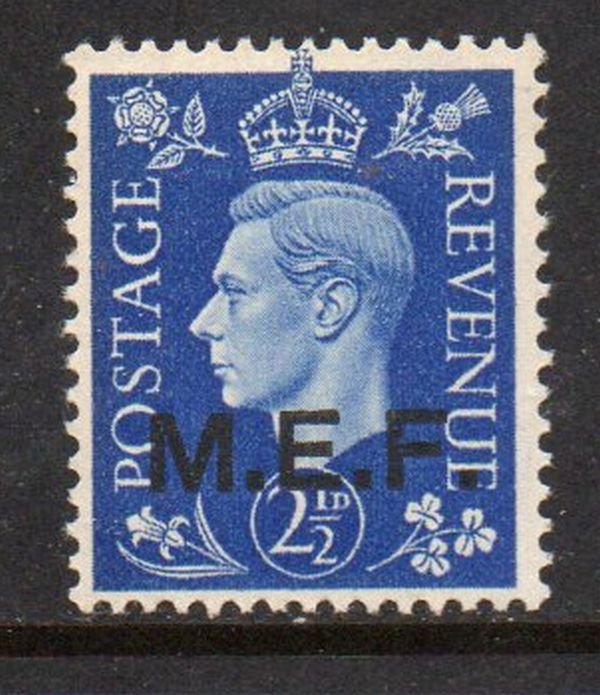 Great Britain M E F Sc 3 1942 2 1/2d G VI stamp mint NH
