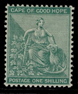 SOUTH AFRICA - Cape of Good Hope QV SG53a, 1s blue-green, LH MINT. Cat £180.