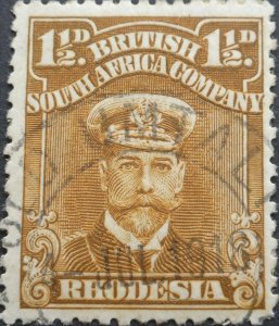 Rhodesia Admiral 1½d with OLD UMTALI (DC) postmark