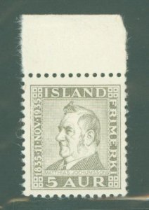 Iceland #196 Mint (NH) Single