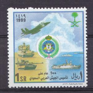 SAUDI ARABIA 1999  SAUDI ARMY  STAMP  MINT NH