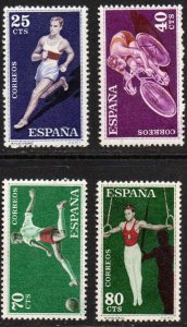 Spain Sc #953-956 Mint Hinged