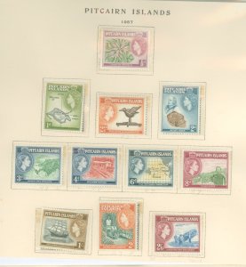 Pitcairn Islands #20-30 Unused Single (Complete Set)