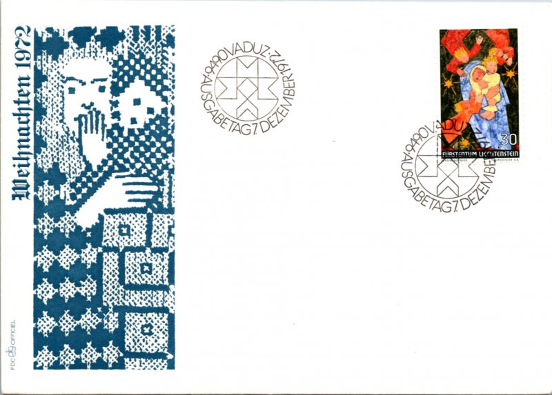 Liechtenstein, Worldwide First Day Cover