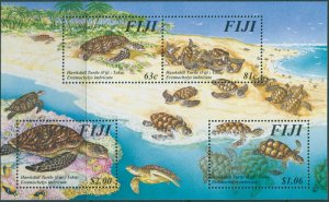 Fiji 1997 SG981 Hawksbill Turtle MS MNH