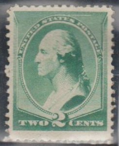 U.S. Scott #213 Washington Stamp - Mint Single