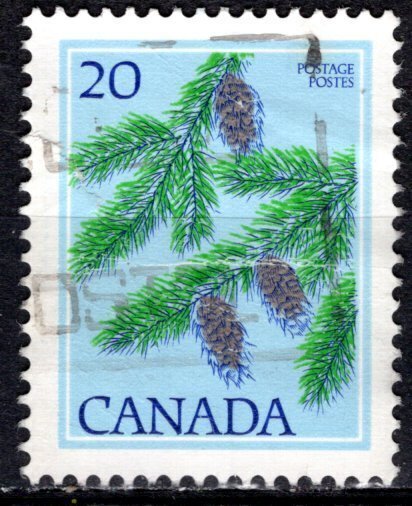 Canada; 1977: Sc. # 718; Used Single Stamp +