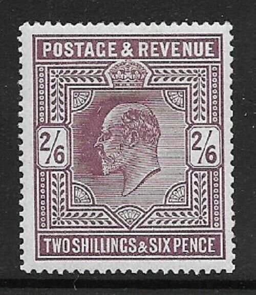 Sg 316 M50(2) 2/6 Dull Reddish Purple Somerset House UNMOUNTED MINT/MNH