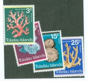 Tokelau  #37-40 Mint (NH) Single (Complete Set)