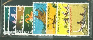 Papua New Guinea #402-409 Unused Single (Complete Set)