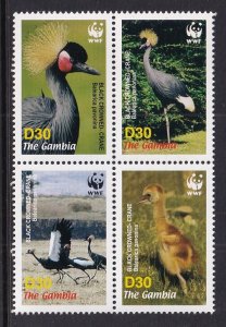 Gambia 3014 Birds MNH VF