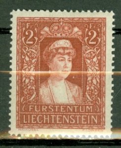 HO: Liechtenstein 130 MNH CV $140