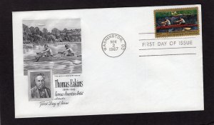 1335 Thomas Eakins, FDC Artmaster cachet