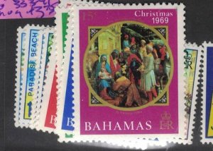 Bahamas SC 329 VFU Christmas 333-41, 3.75 MOG (4fag) 