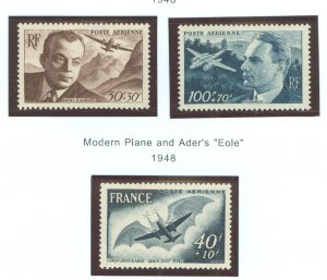 France #CB1-CB3 Mint (NH) Single