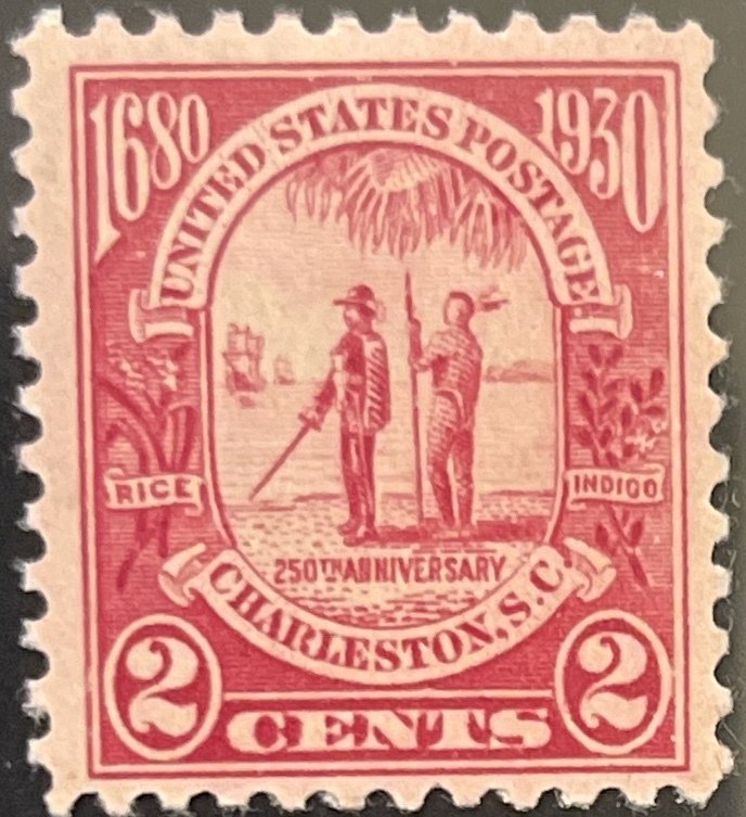 Scott #683 1930 2¢ Charleston 250th Anniversary MNH OG