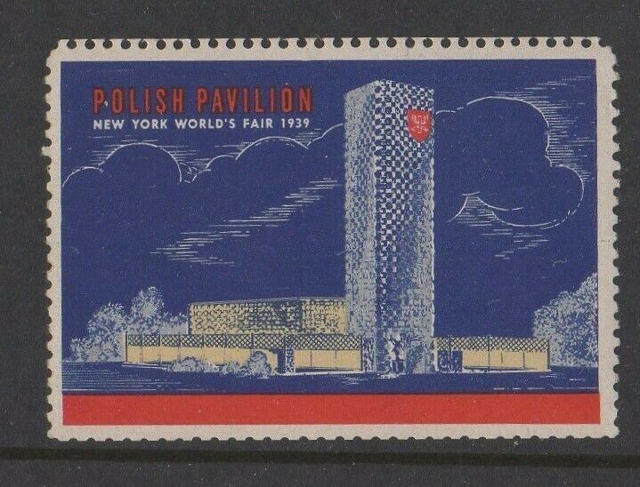 USA - 1939 World's Fair New York Polish Pavilion MH