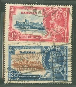 Bahamas #92-3 Used Multiple