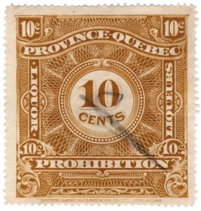 (I.B) Canada Revenue : Quebec Prohibition 10c