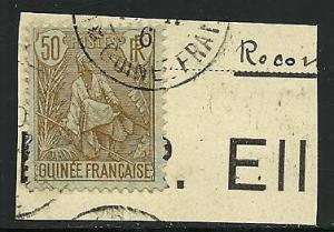 French Guinea, # 28, Used