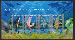 Singapore 2006 Dolphins Dugong SS VF MNH (1175a)