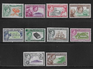 Pitcairn Island 1-8 Various set MNH (sch)