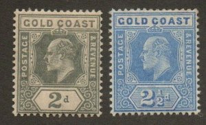 Gold Coast 58-59 Mint hinged