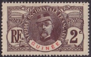 French Guinea #34 Mint