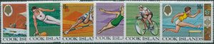 Cook Islands 1968 SG277-282 Olympic Games set MNH