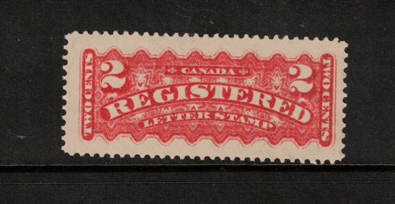 Canada #F1b Extra Fine Mint Full Original Gum Lightly Hinged *With Certificate*