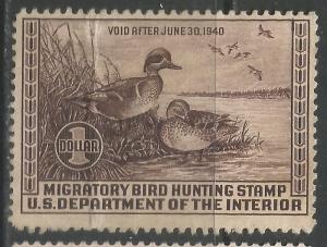 UNITED STATES DUCKS RW6 MOG W68