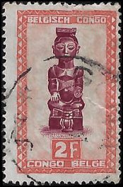 BELGIAN CONGO   #244 USED (4)