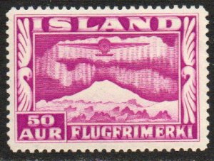 Iceland Sc #C18 Mint Hinged