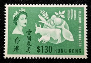 HONG KONG CHINA 1963 FREEDOM OF HUNGER QEII
