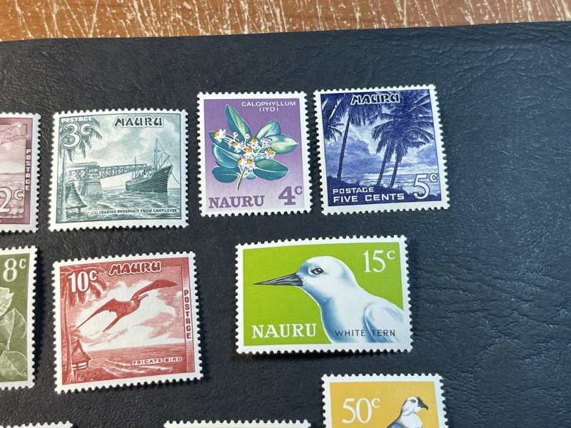 NAURU # 58-71-MINT/NEVER HINGED-----COMPLETE SET------1966