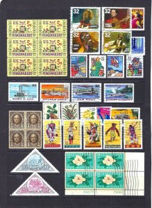 JASTAMPS:  Nice Vintage US Old Stamp  LOT Collection, see scan