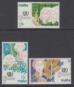 Malta 657-659 MNH VF