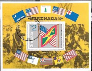 Grenada #635 Souvenir Sheet - Bi-Centennial of American Revolution