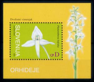 [69928] Slovenia 2005 Flora Flowers Blumen Orchids Souvenir Sheet MNH