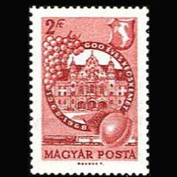 HUNGARY 1968 - Scott# 1897 City Hall Set of 1 NH