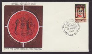 Australia 589 Charter of Justice U/A FDC