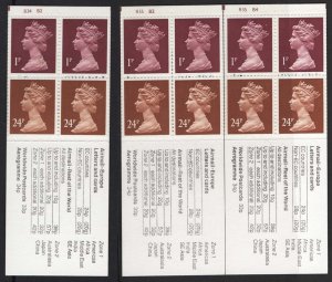 GB Booklets - Folder FB60 50p Archaeology #2 cyl B34B2, cyl B35B2 & cyl B35B4,